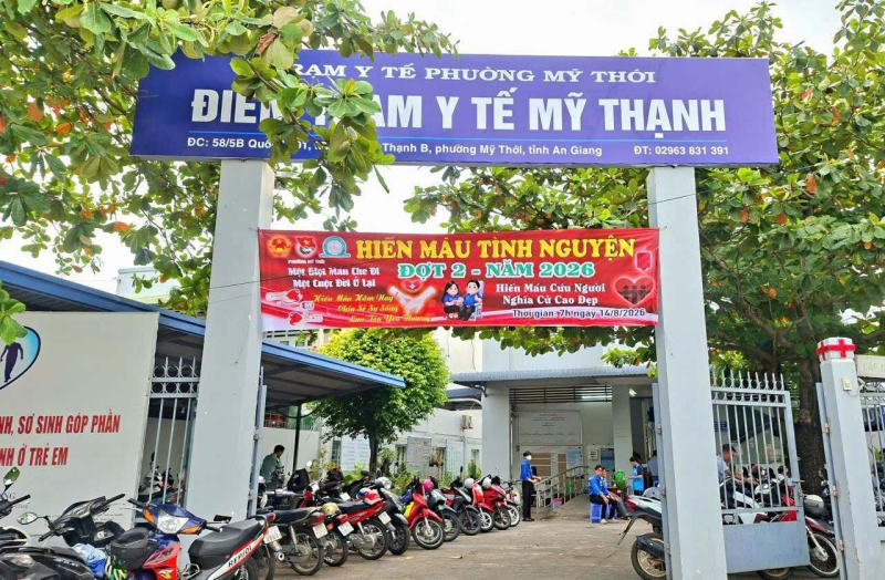 my thoi  ?? lan toa y nghia ngay hoi hien mau tinh nguyen dot 2 nam 2026